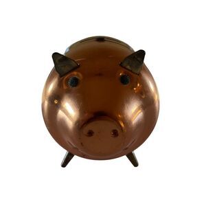 Vintage Coppercraft Guild Piggy Bank